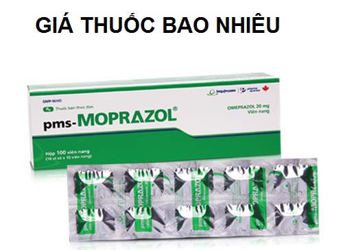 Thuốc pms moprazol 20 là thuốc gì? có tác dụng gì? giá bao nhiêu tiền?