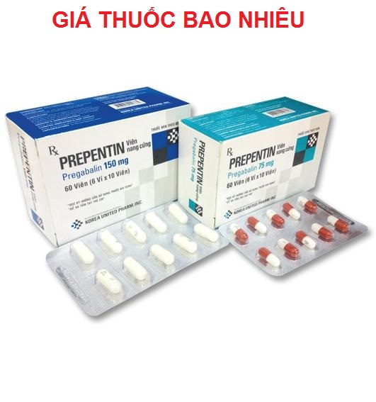 Thuốc prepentin 75 là thuốc gì? có tác dụng gì? giá bao nhiêu tiền?