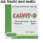 Thuốc calvit d dhg là thuốc gì? có tác dụng gì? giá bao nhiêu tiền?