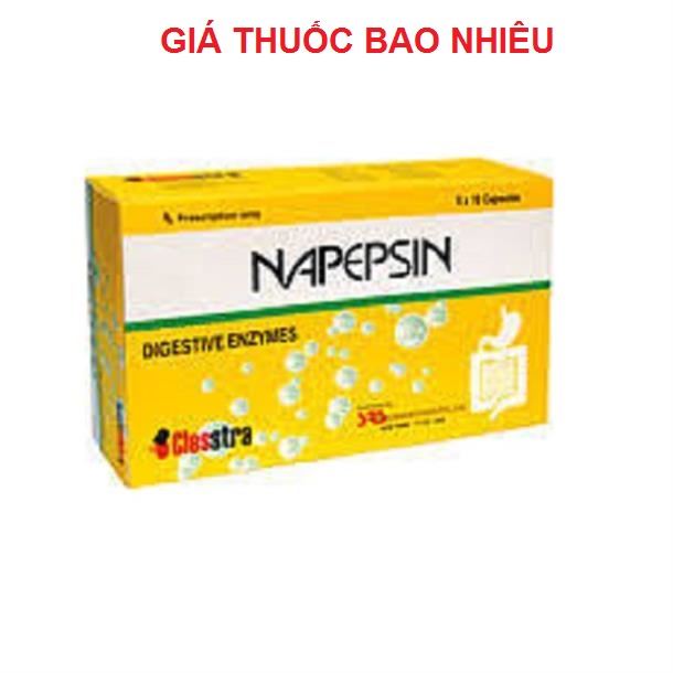 Thuốc napepsin là thuốc gì? có tác dụng gì? giá bao nhiêu tiền?