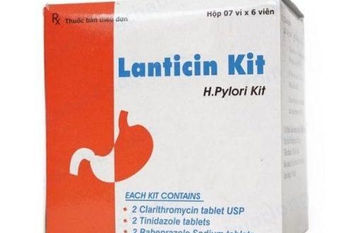 Thuốc lanticin kit là thuốc gì? có tác dụng gì? giá bao nhiêu tiền?