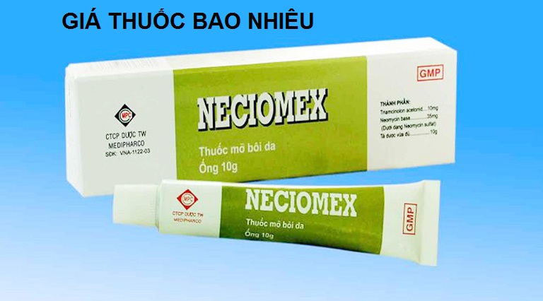 Thuốc neciomex 10g là thuốc gì? có tác dụng gì? giá bao nhiêu tiền?