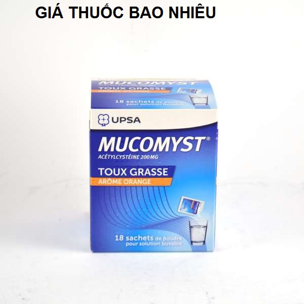 Thuốc mucomyst 200 là thuốc gì? có tác dụng gì? giá bao nhiêu tiền?