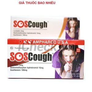 Thuốc sos cough là thuốc gì? có tác dụng gì? giá bao nhiêu tiền?