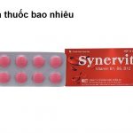Thuốc synervit f là thuốc gì? có tác dụng gì? giá bao nhiêu tiền?