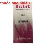 Thuốc ictit 60ml là thuốc gì? có tác dụng gì? giá bao nhiêu tiền?