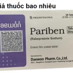 Thuốc pariben 20 là thuốc gì? có tác dụng gì? giá bao nhiêu tiền?