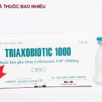 Thuốc triaxobiotic 1000 là thuốc gì? có tác dụng gì? giá bao nhiêu tiền?