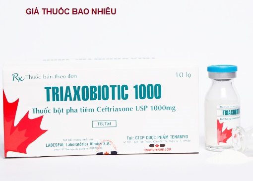 Thuốc triaxobiotic 1000 là thuốc gì? có tác dụng gì? giá bao nhiêu tiền?
