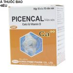 Thuốc Picencal Tablet là thuốc gì? có tác dụng gì? giá bao nhiêu tiền?