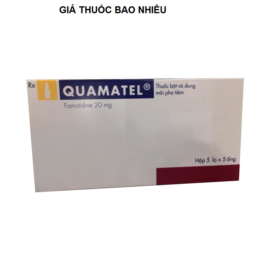 Thuốc quamatel 20 là thuốc gì? có tác dụng gì? giá bao nhiêu tiền?