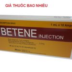 Thuốc betene 4ml là thuốc gì? có tác dụng gì? giá bao nhiêu tiền?