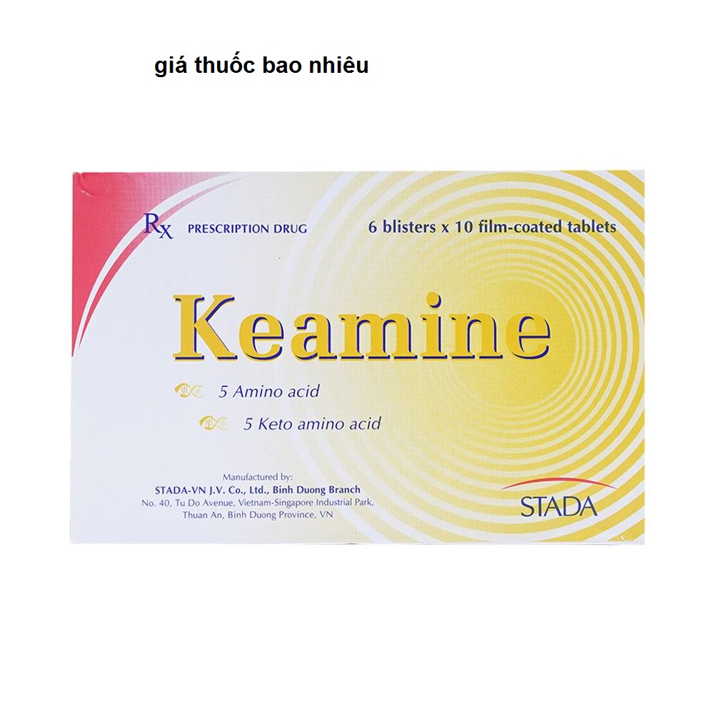 Thuốc keamine stada là thuốc gì? có tác dụng gì? giá bao nhiêu tiền?