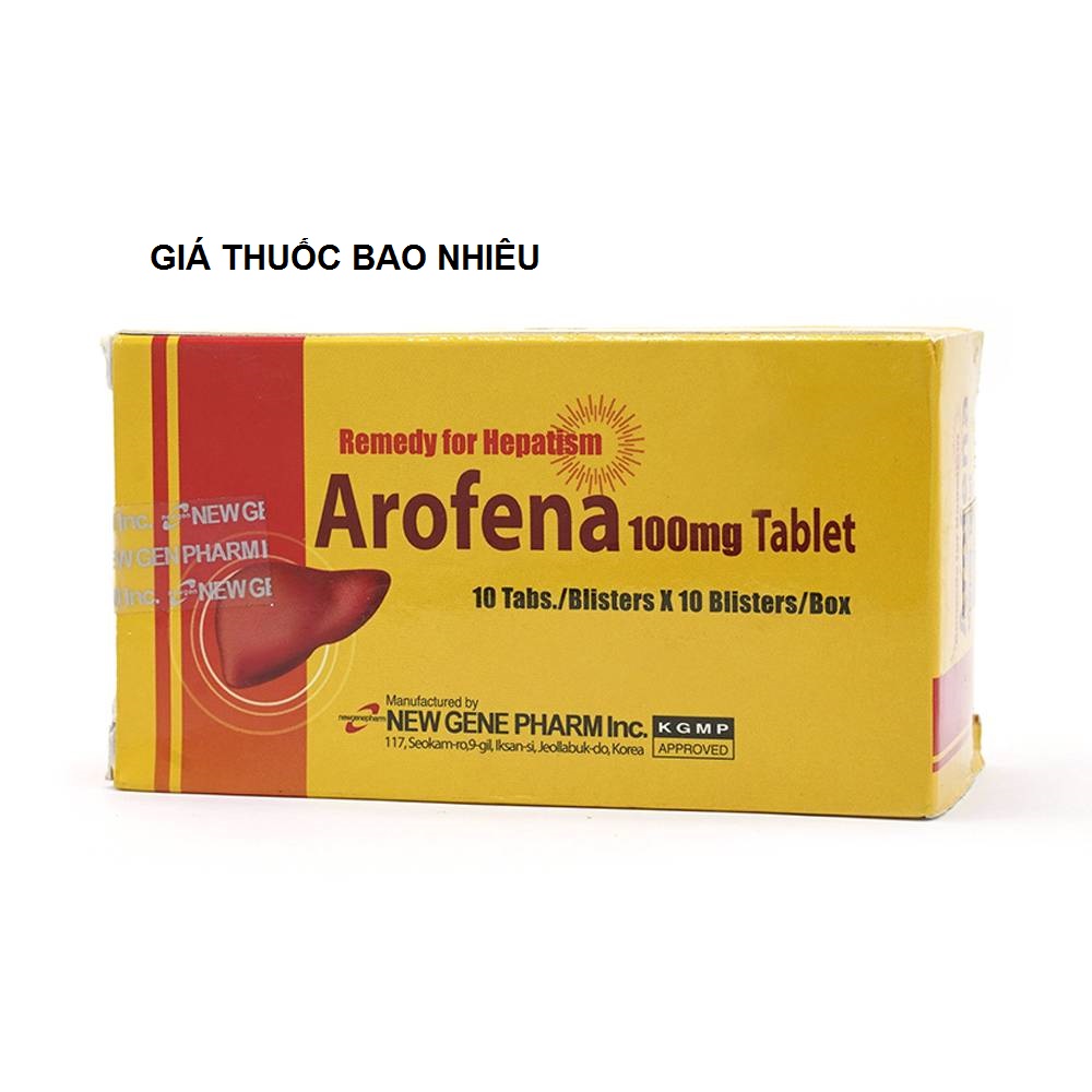 Thuốc arofena 100 là thuốc gì? có tác dụng gì? giá bao nhiêu tiền?