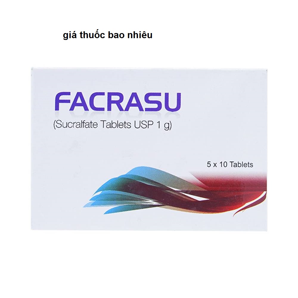 Thuốc facrasu 1g là thuốc gì? có tác dụng gì? giá bao nhiêu tiền?