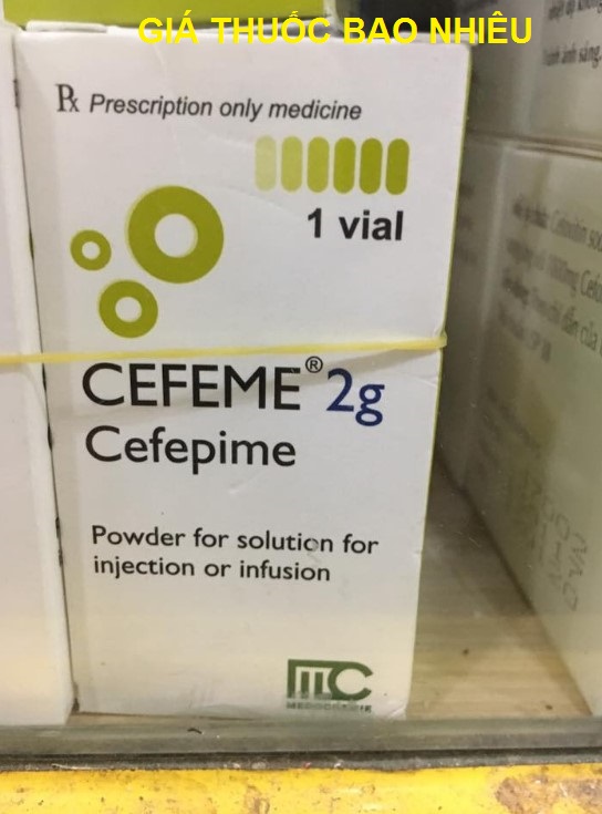 Thuốc cefeme 2g là thuốc gì? có tác dụng gì? giá bao nhiêu tiền?