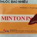 Thuốc mintonin 200 là thuốc gì? có tác dụng gì? giá bao nhiêu tiền?