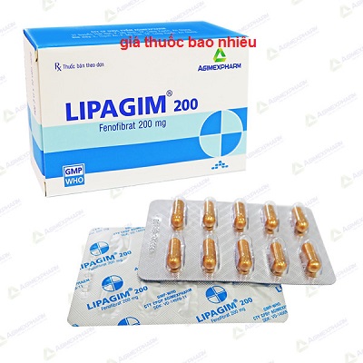 Thuốc lipagim 200 là thuốc gì? có tác dụng gì? giá bao nhiêu tiền?