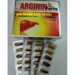 Thuốc arginin forte là thuốc gì? có tác dụng gì? giá bao nhiêu tiền?