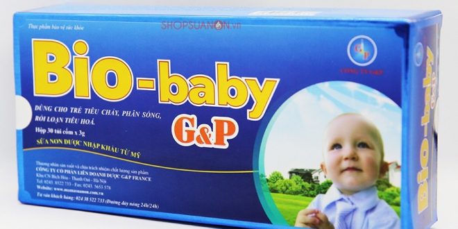 Thuốc bio baby G&P là thuốc gì? có tác dụng gì? giá bao nhiêu tiền?