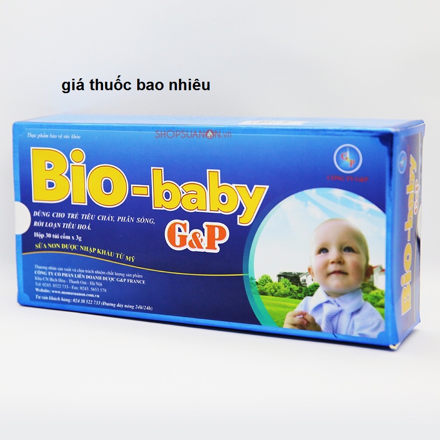 Thuốc bio baby G&P là thuốc gì? có tác dụng gì? giá bao nhiêu tiền?