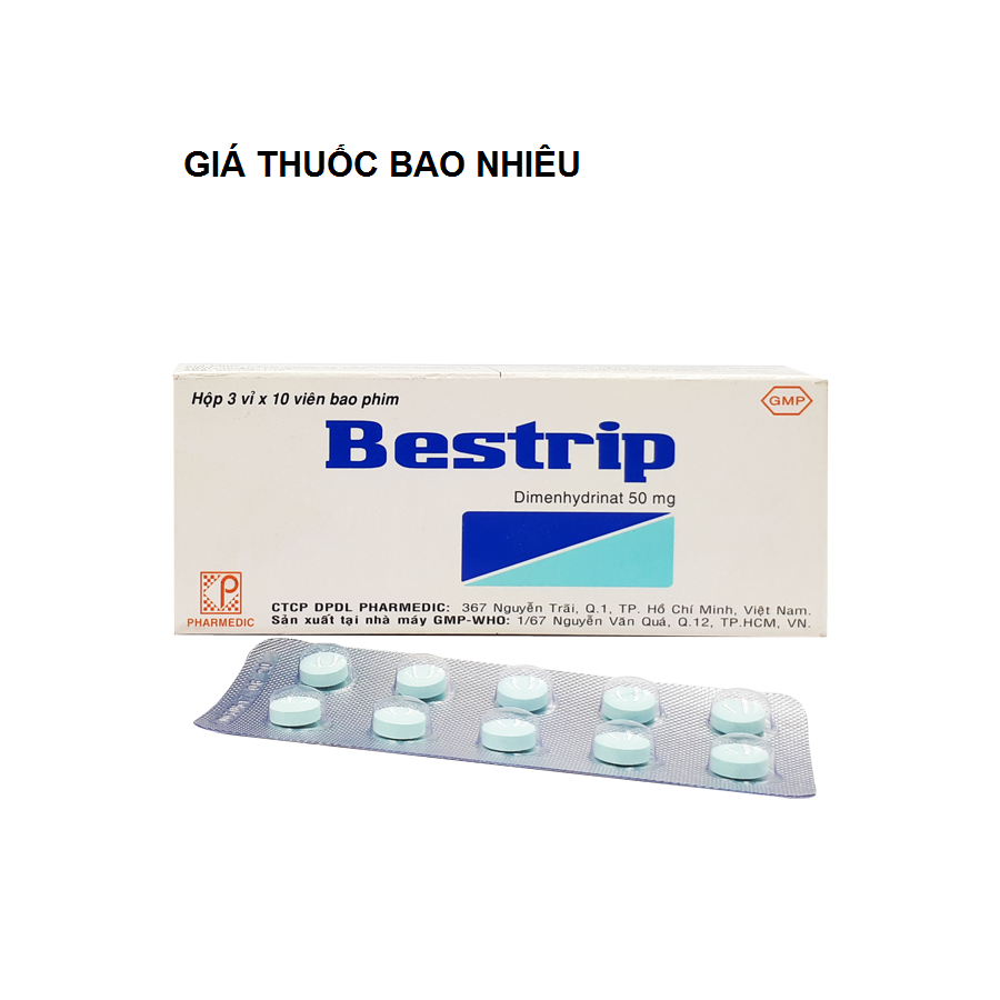 Thuốc bestrip 50 là thuốc gì? có tác dụng gì? giá bao nhiêu tiền?