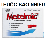 Thuốc metelmic 500 là thuốc gì? có tác dụng gì? giá bao nhiêu tiền?