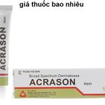 Thuốc acrason cream 10g là thuốc gì? có tác dụng gì? giá bao nhiêu tiền?