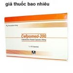 Thuốc cefpomed-200 là thuốc gì? có tác dụng gì? giá bao nhiêu tiền?