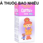 Thuốc cottu f syrup 100ml là thuốc gì? có tác dụng gì? giá bao nhiêu tiền?