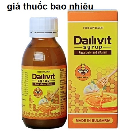 Thuốc dailivit syrup 125ml là thuốc gì? có tác dụng gì? giá bao nhiêu tiền?