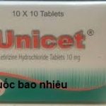 Thuốc Unicet 10 là thuốc gì? có tác dụng gì? giá bao nhiêu tiền?