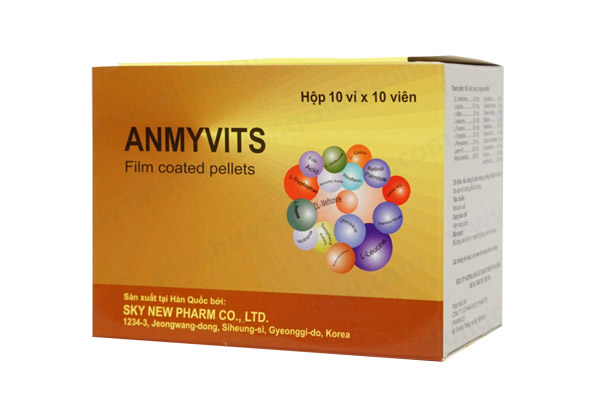 Thuốc anmyvits là thuốc gì? có tác dụng gì? giá bao nhiêu tiền?