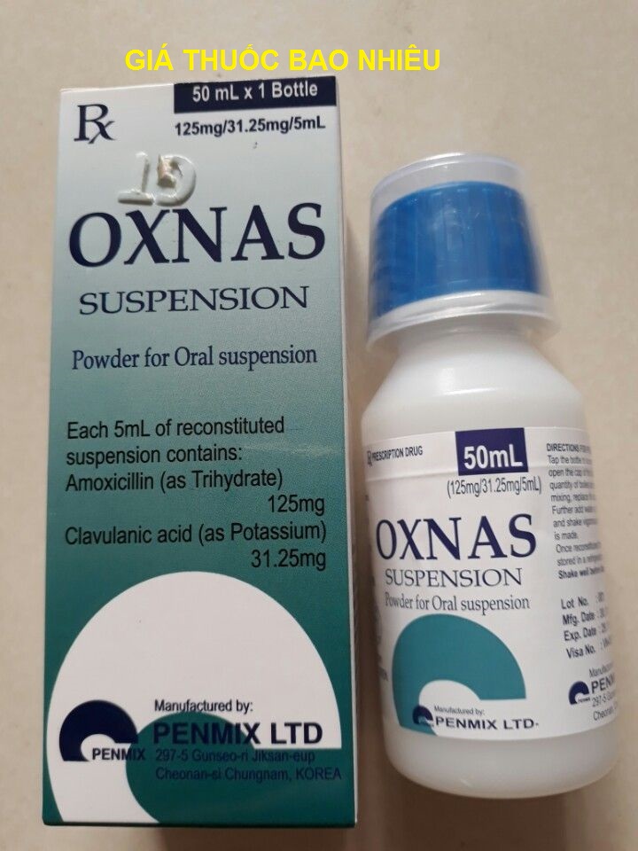 Thuốc oxnas duo 50ml là thuốc gì? có tác dụng gì? giá bao nhiêu tiền?