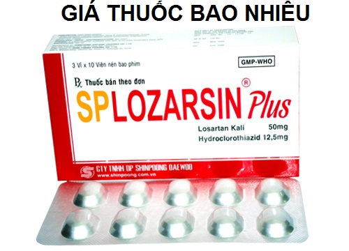 Thuốc splozarsin plus là thuốc gì? có tác dụng gì? giá bao nhiêu tiền?