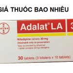 Thuốc adalat la 30mg là thuốc gì? có tác dụng gì? giá bao nhiêu tiền?
