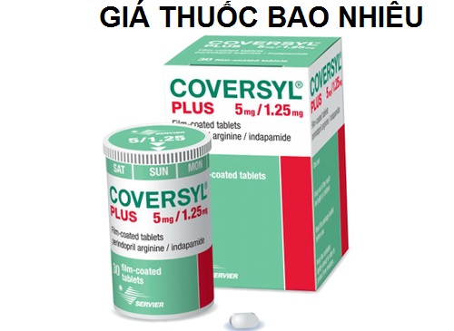 Thuốc Coversyl Plus Arginine 5mg/1.25mg là thuốc gì? có tác dụng gì? giá bao nhiêu tiền?