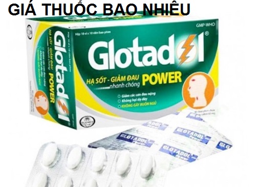 Thuốc glotadol power là thuốc gì? có tác dụng gì? giá bao nhiêu tiền?