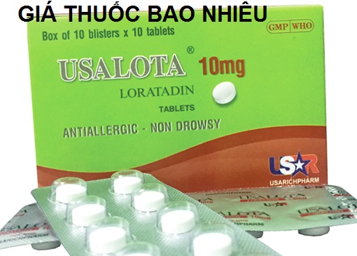 Thuốc usalota 10 là thuốc gì? có tác dụng gì? giá bao nhiêu tiền?