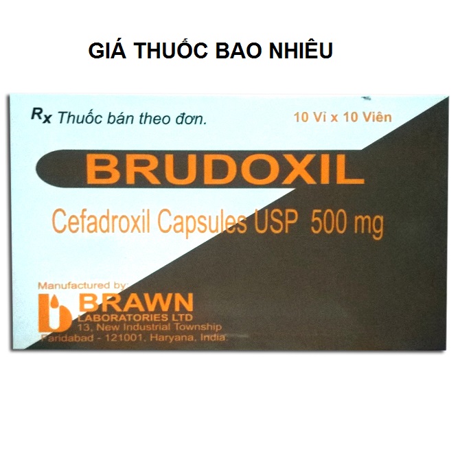 Thuốc brudoxil 500 là thuốc gì? có tác dụng gì? giá bao nhiêu tiền?