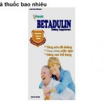 Thuốc betadulin là thuốc gì? có tác dụng gì? giá bao nhiêu tiền?