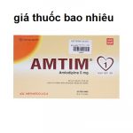 Thuốc amtim 5 là thuốc gì? có tác dụng gì? giá bao nhiêu tiền?