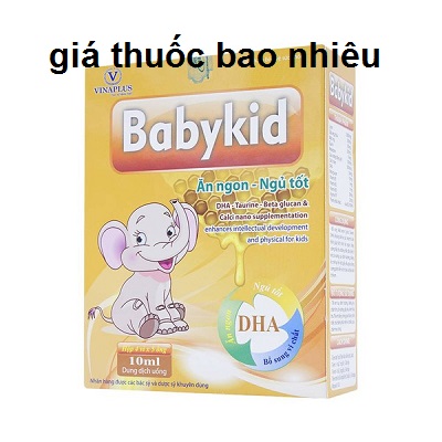 Thuốc Babykid Vinaplus 10ml là thuốc gì? có tác dụng gì? giá bao nhiêu tiền?