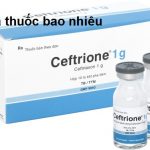Thuốc ceftrione 1g là thuốc gì? có tác dụng gì? giá bao nhiêu tiền?