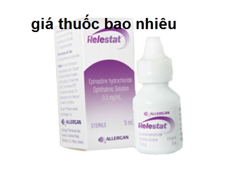 Thuốc relestat 5ml là thuốc gì? có tác dụng gì? giá bao nhiêu tiền?
