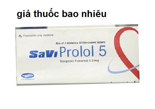 Thuốc Savi Prolol 5 là thuốc gì? có tác dụng gì? giá bao nhiêu tiền?