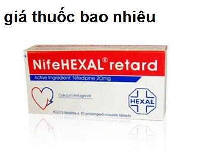 Thuốc Nifehexal retard 20 là thuốc gì? có tác dụng gì? giá bao nhiêu tiền?