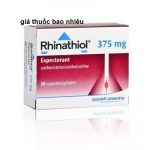 Thuốc rhinathiol 375mg là thuốc gì? có tác dụng gì? giá bao nhiêu tiền?