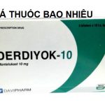 Thuốc derdiyok 10 là thuốc gì? có tác dụng gì? giá bao nhiêu tiền?
