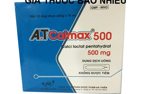 Thuốc A.T Calmax 500 là thuốc gì? có tác dụng gì? giá bao nhiêu tiền?